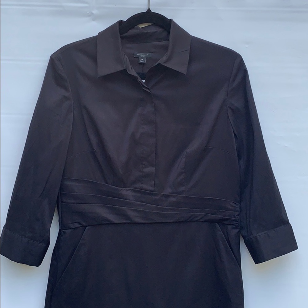 Black 3/4 sleeved Dress